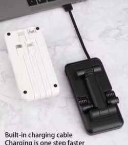 Batterie Externe 10000mAh - 4 en 1 avec Support Téléphone – Image 2