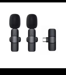 Kit de microphone sans fil double pour enregistrements et diffusions en direct à deux – Image 2