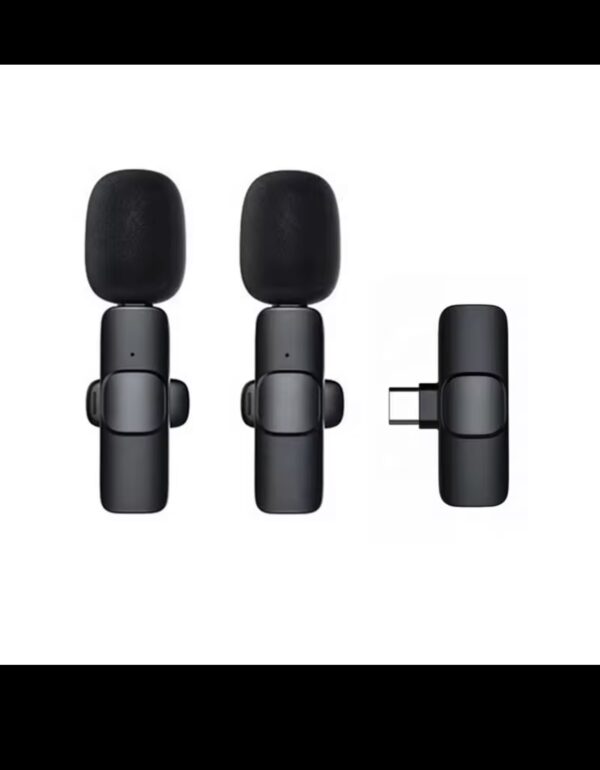 Kit de microphone sans fil double pour enregistrements et diffusions en direct à deux – Image 2