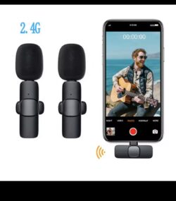 Kit de microphone sans fil double pour enregistrements et diffusions en direct à deux – Image 4